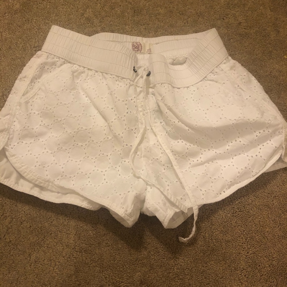 White shorts